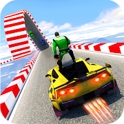 Spider hero Cars Stunt Games 