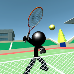 Stickman 3D Tennis 