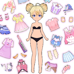 Vlinder Doll 2: dress up games 