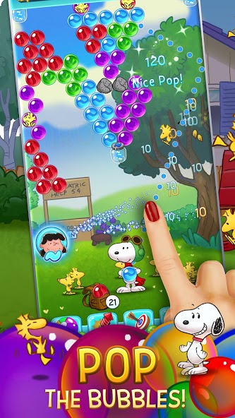 Bubble Shooter - Snoopy POP! 