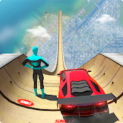 Superhero Games - Mega Ramp 