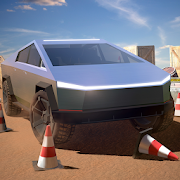 Cyber Pickup Truck Parking 3D 