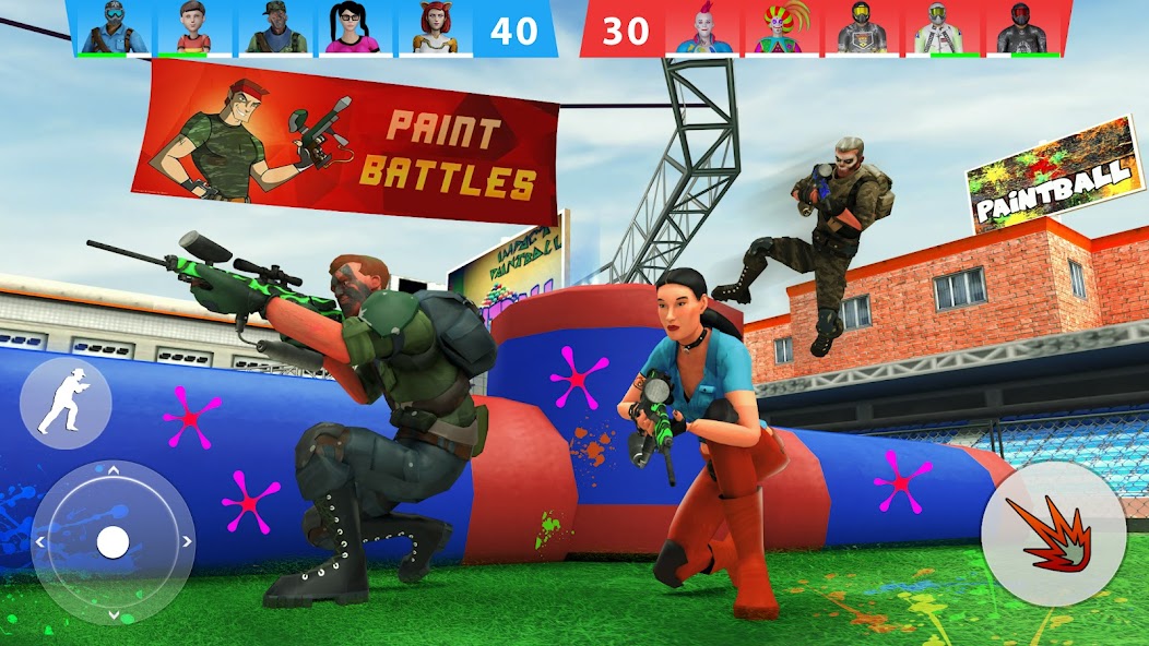 Paintball Shooting Game 3D 