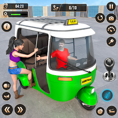 Tuk Tuk Auto Rickshaw Game 