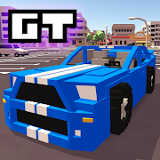 Blocky Car Racer - racing game 