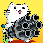 Cat shoot war: offline games 