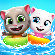 Talking Tom Pool Puzzle Game 