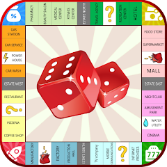 Monopolist Business Dice Board 