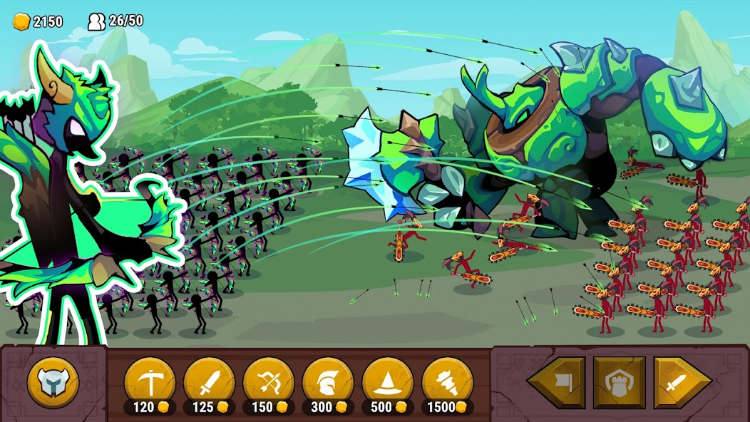 Stickman War: Stick Fight Army 