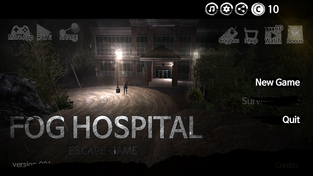 Fog Hospital (Escape game) 