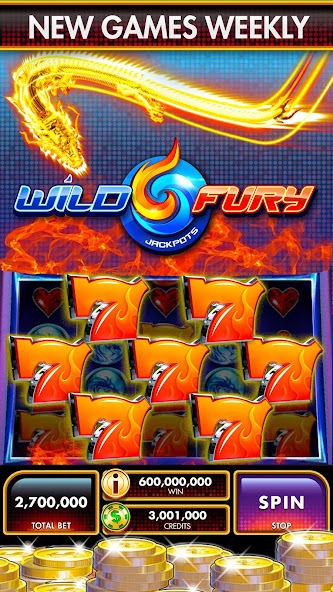 DoubleDown Fort Knox Slot Game 