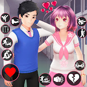 School Love Life: Anime Games 