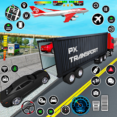 Crazy Truck Transport Car Game 