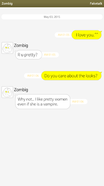 Faketalk - Chatbot 