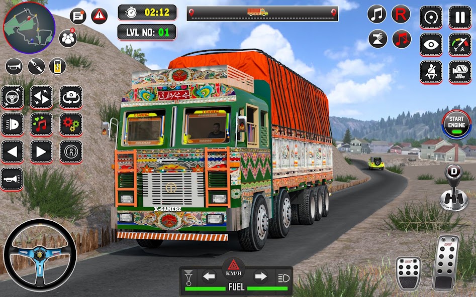 Indian Truck Games Simulator 