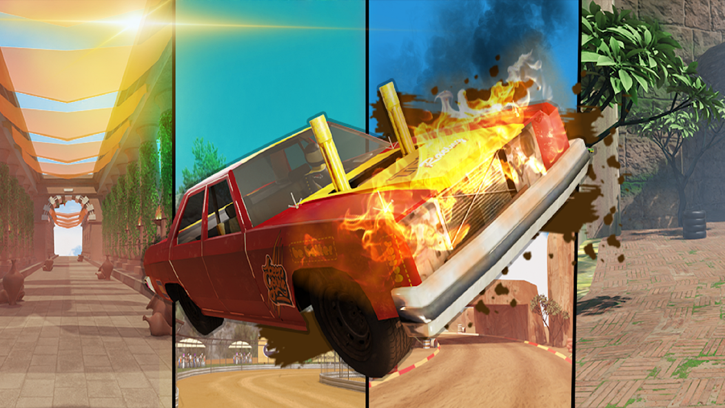 Car Crash Demolition Racing 