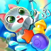 Kitten Pop : cat fish puzzle 