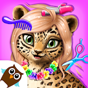 Jungle Animal Hair Salon 