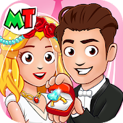 My Town: Wedding Day girl game 