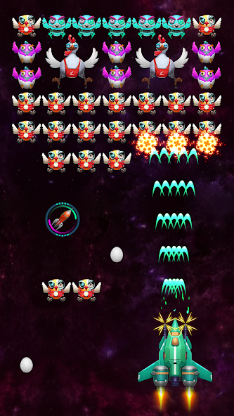 Galaxy Attack: Chicken Shooter 