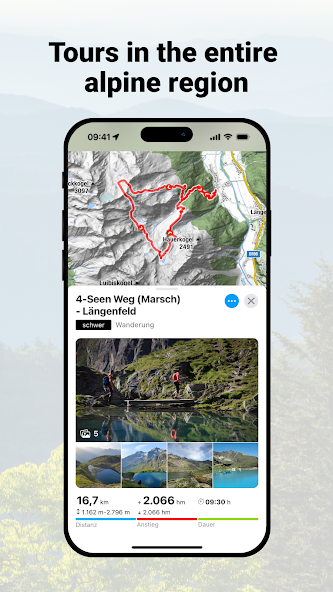 bergfex: hiking & tracking 