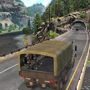 Army Passenger Jeep Driving 3D 