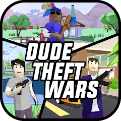 Dude Theft Wars Shooting Games 