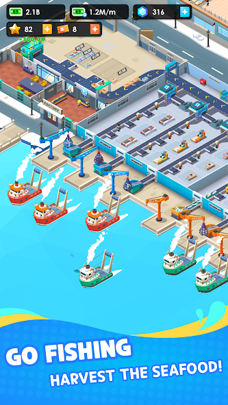 Seafood Inc - Tycoon, Idle 