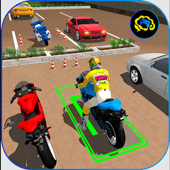 Bike Parking Moto Driving 3D 