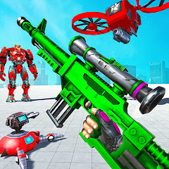 Robot Gun Shooting Games War 