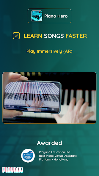 Piano Hero - AI/AR Play Along 