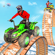 Atv Quad Bike Stunts Racing- New Bike Stunts Game 