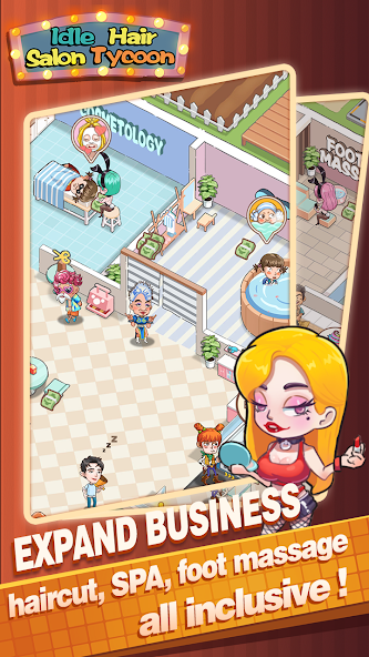 Idle Hair Salon Tycoon 