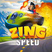 Zing Speed: Kart Car Stunts 