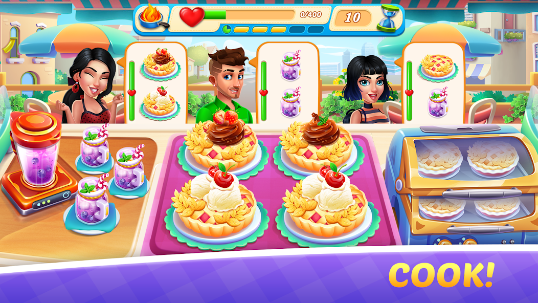 Cooking Train - Food Games 