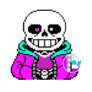 Sans Pixel Art - Paint By Number 