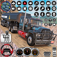 Oil Tanker Truck Driving Games 