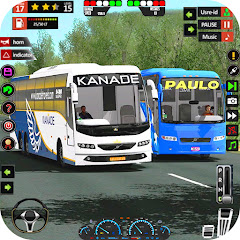 Euro Bus Driving Games Sim 3D 