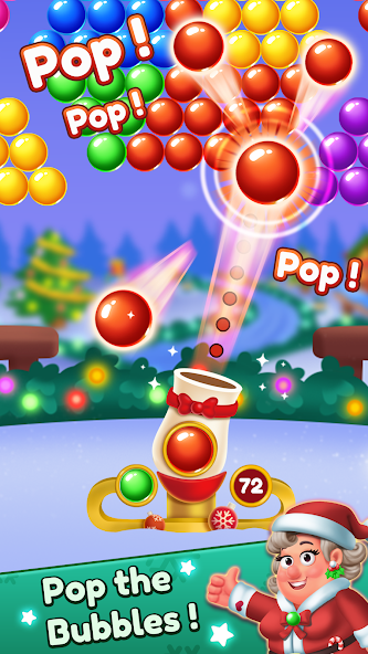 Christmas Games-Bubble Shooter 