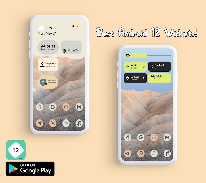 Android 12 Widgets KWGT