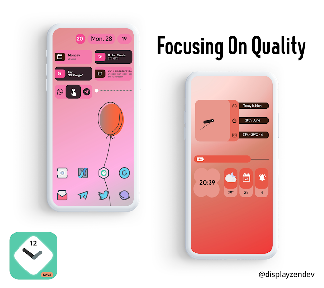 Android 12 Widgets KWGT
