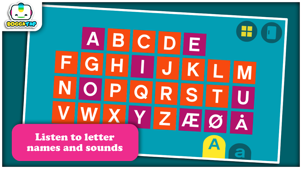 Bogga Alphabet English - ABC