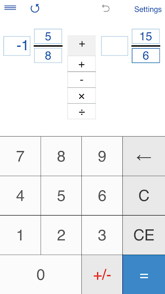 Fraction Calculator 4in1