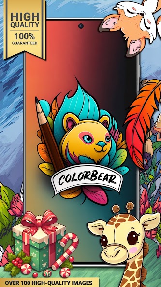 ColorBear - Kids Coloring Book 