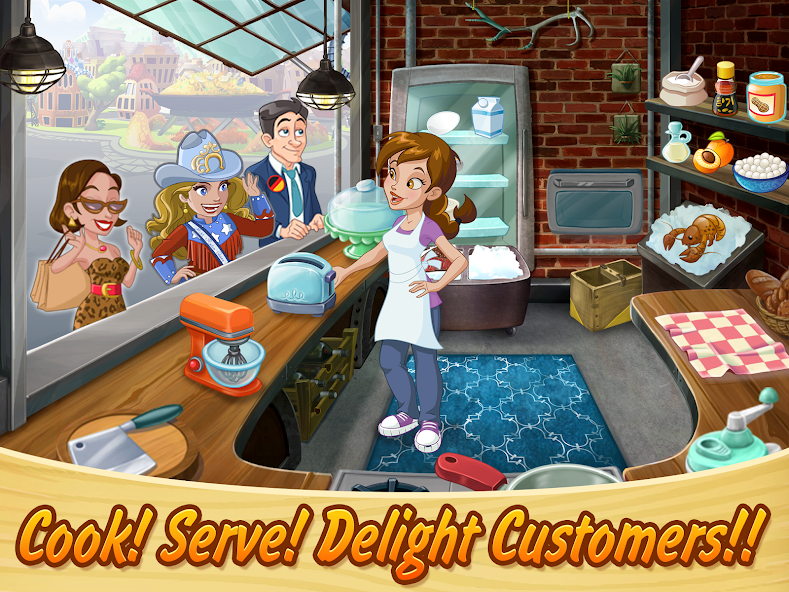 Kitchen Scramble: Cooking Game 