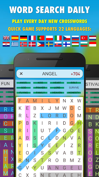 Word Search Daily PRO (500+ Levels) 