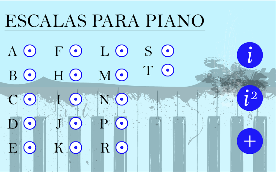 Escalas para Piano PRO.