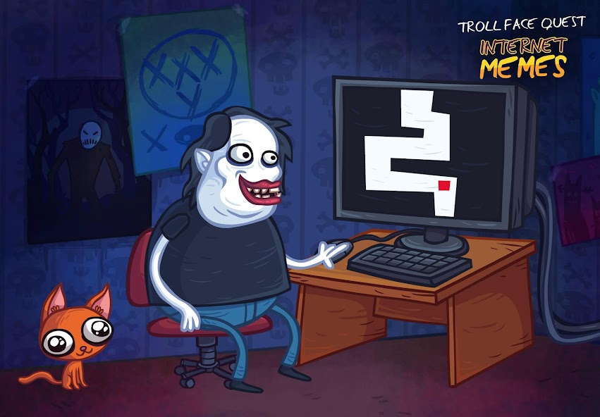 Troll Face Quest Internet Meme 