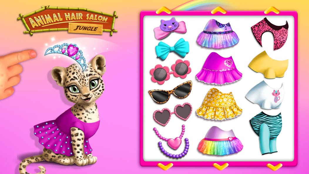 Jungle Animal Hair Salon 