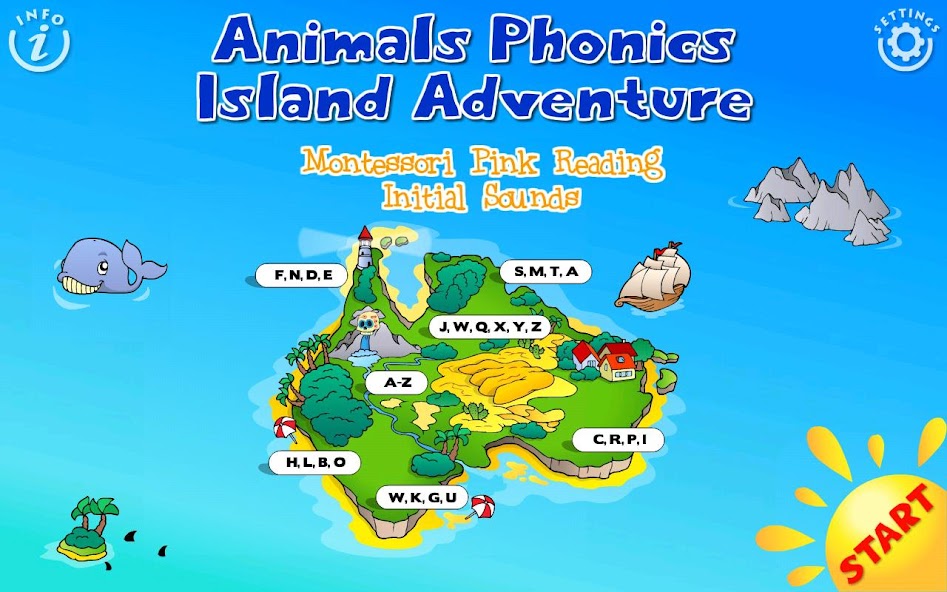 Phonics Island - Letter Sounds